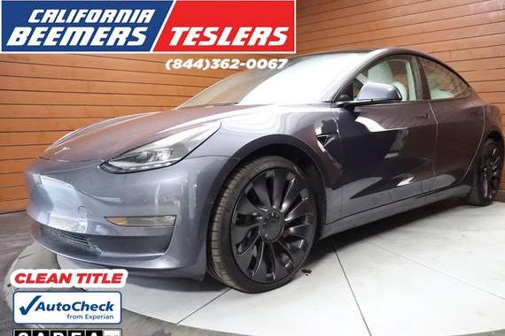 TESLA MODEL 3 2022 5YJ3E1EC4NF138320 image